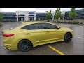2017 Hyundai Elantra Sport Muffler & Resonator Delete Sound & Drive By Video...