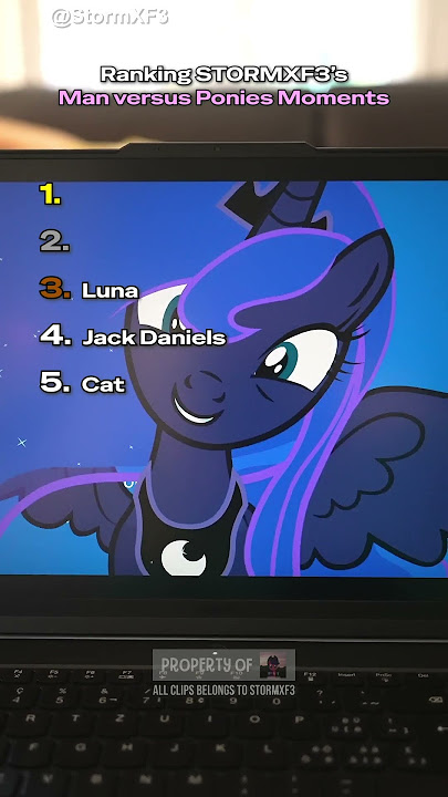 Ranking @StormXF3 Moments 🤣 #ranking #mylittlepony #shorts