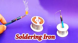 2 Ways To Make A Soldering Iron At Home | Amazing Soldering Iron With Pencil | Pencil Soldering Iron