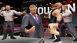 The Triple H Vs The Braun Strowman