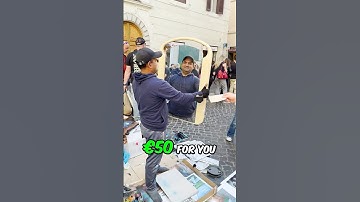 I Found The Best Street Artist in Rome! 😲🎨