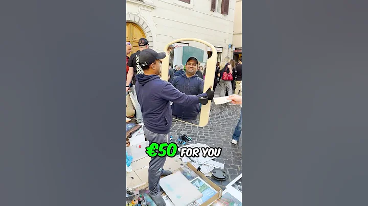 I Found The Best Street Artist in Rome! 😲🎨