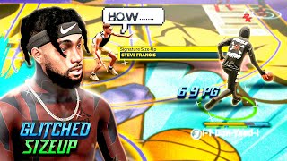 Steve Francis Sizeup Glitch on a 6'9 Point Guard = CHEATING😭 NBA2K23