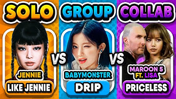 SOLOIST vs GROUP vs COLLAB - Save one Kpop Song 🎵 | Kpop Quiz Challenge