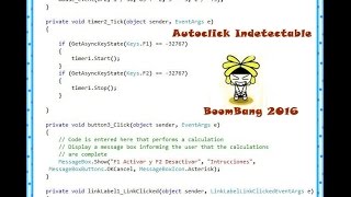 Como crear un autoclick Indetectable Proyecto BoomBang