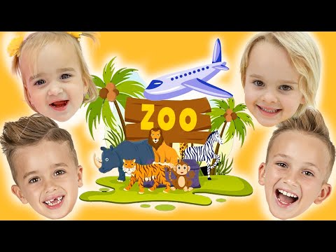 Vlad et Niki - Sorties familiales au zoo et au parc d'attractions pour les enfants