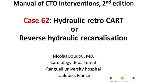 Case 62: Manual of CTO Interventions - Retrograde Carlino