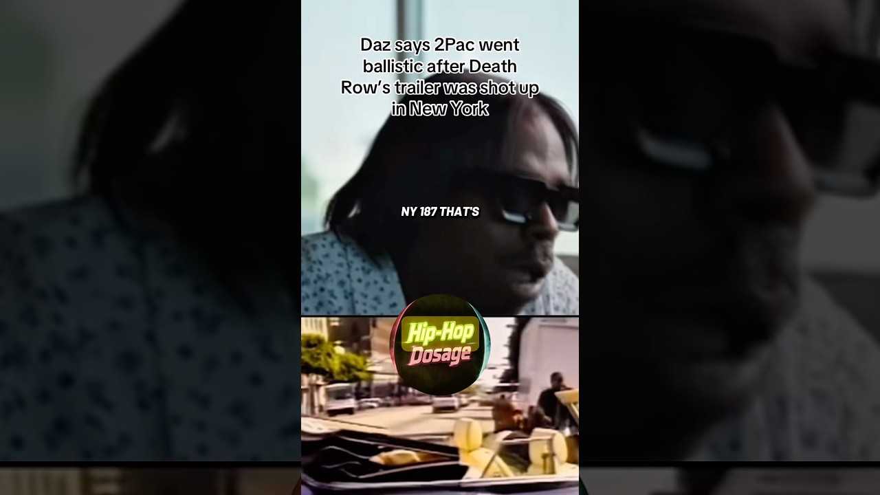 Daz on Tupac going ballistic after Dogg Pound trailer incident in New York, 1995. #tupac #fyp