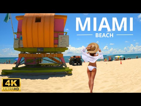 Video: Prechádzka po floridskej Miami Beach