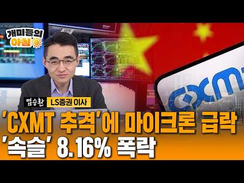 <strong>필라델피아</strong> <strong>반도체</strong> <strong>지수</strong> 2.67%↓…3주만에 최저｜뉴욕증시 전문가분석(염승환 LS증권 이사)[개미들의 아침] / 연합뉴스TV(YonhapnewsTV)