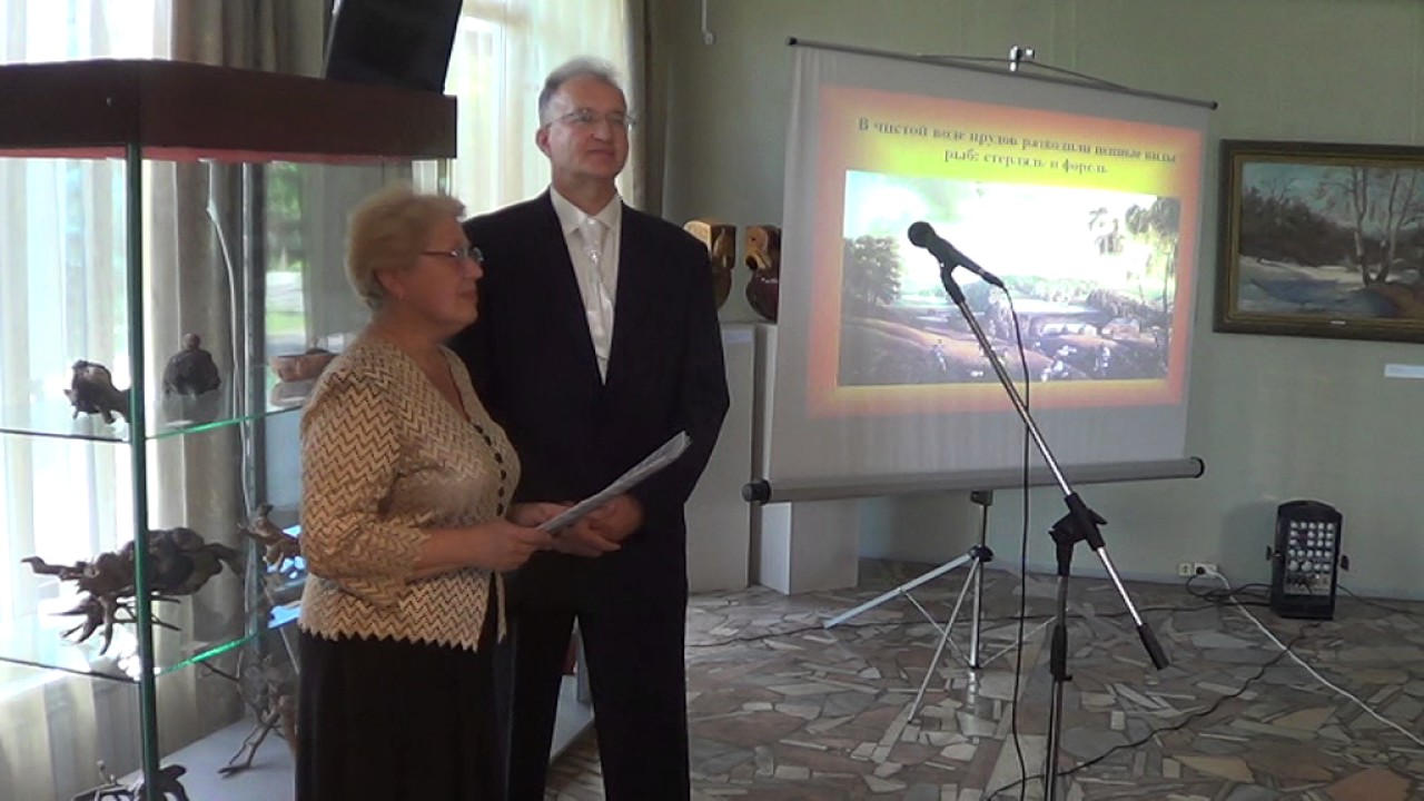 Романс Гурилева "Не шуми ты рожь"исп Сергей Снастин и Галина Разоренова ...