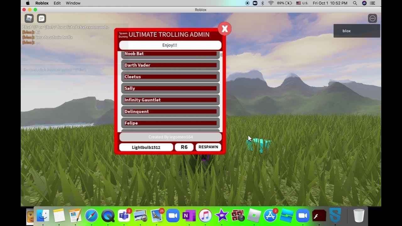 Trolling gui script