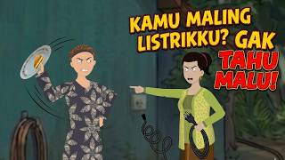 IBU INI SUKA PUTUSIN LISTRIK TETANGGA BERAKHIR SALING BALAS 2 || Kartun Animasi Drama