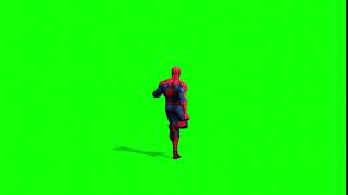 Spider Man Funny Dance Skeeter Rabbit - Green Screen