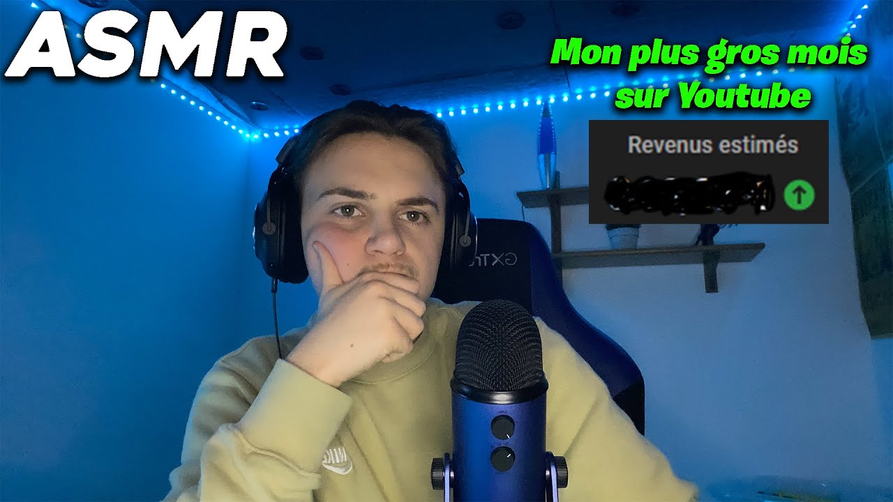 ASMR - Mes stats de Novembre (et la dernière vidéo statistique)
