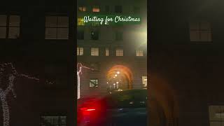 A nighttime view of Upper West Side of Manhattan #icclifecoach #christmas