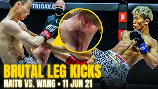 DAMAGING Leg Kicks 😬 Taiki Naito vs. Wang Wenfeng | Full Fight
