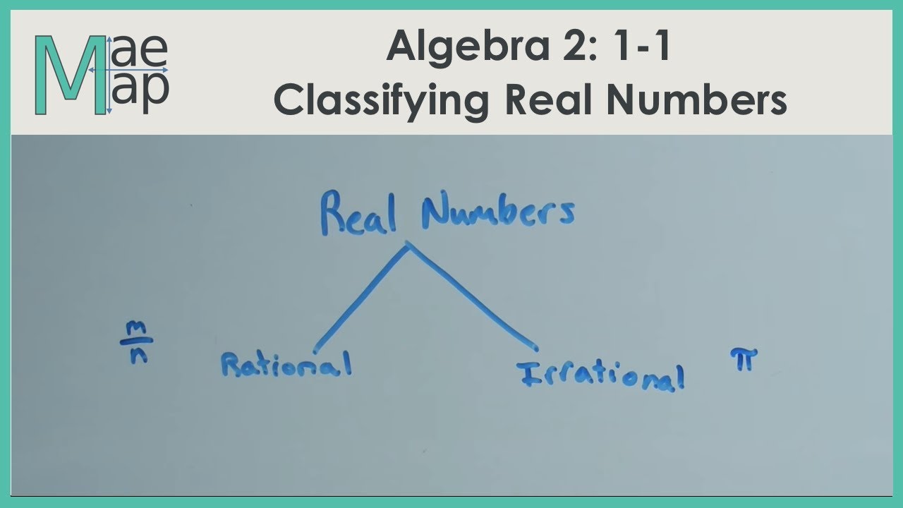 Algebra 2 1 1 Classifying Real Numbers YouTube algebra-2-1-1-classifying-real-numbers-youtube
