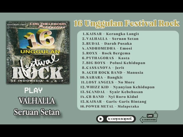 16 UNGGULAN FESTIVAL ROCK SE-INDONESIA 5-6-7 class=