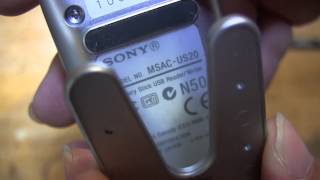 Sony® Model № MSAC-US20 Memory Stick USB Reader/Writer ソニーメモリースティックリーダー・ライター