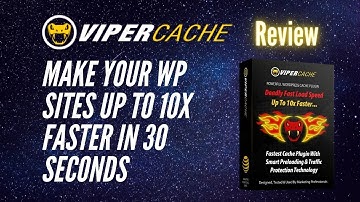 🚨Viper Cache Demo Review ➕ BONUS 🎁  Make Your WordPress Sites up to 10x Faster In 30 Seconds 🚀 🚀🚀