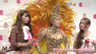 岡本夏生　御秒 奈々　「ナ－ベル･ビューティーコンテスト」　囲み2