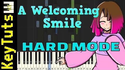Learn to Play A Welcoming Smile from Glitchtale (Undertale AU) - Hard Mode