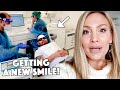 GETTING A NEW SMILE!