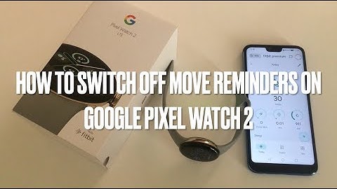 How to switch off move reminders on Google Pixel Watch 2 #googlepixelwatch #googlepixelwatch2