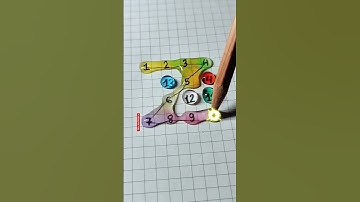 Draw a straight line connecting the numbers 1 to 14✍️👉 #drawing #line #maths #shorts