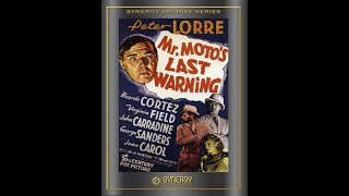 Mr Motos Last Warning 1939 By Norman Foster High Quality Full Movie