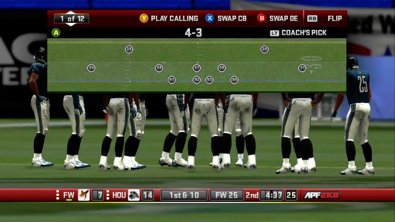 APF 2K13 WEEK 4 GAME DRSIM80 VS COBYxTHExGREATx