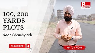 100, 200 Yards Plots In Fully Developed Area IT City Mohali Sector 66-B