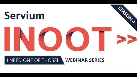 INOOT Webinar S4: Infrastructure Lifecycle Management with Servium