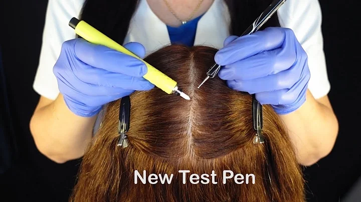 ASMR Scalp Check with Test Pen & Bad Results (Whispered)
