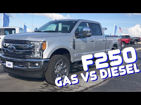 2017 Ford F250 Gas vs Diesel - Which one do you REALLY need?