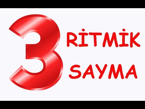 3er 3er 30 A Kadar Ritmik Sayma Youtube