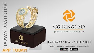 3D CAD Women's Capricorn Zodiac Bracelet video