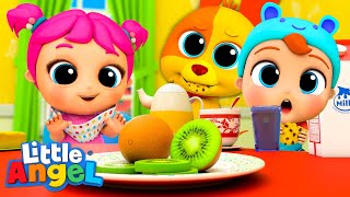 Yes Yes Fruits and Cookies  | Nursery Rhymes for kids - Little Angel