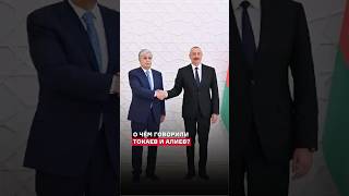 О чём говорили Токаев и Алиев?