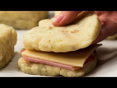 Video: Calzone Con Puré De Patatas