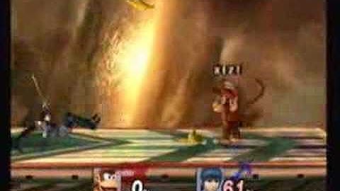 Diddy Kong Glide Toss
