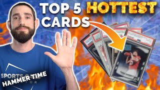 TOP 5 HOTTEST CARDS! (buy or sell the Wander Franco hype?)