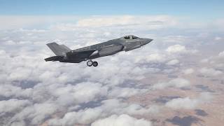 IAF Pilots Fly F-35 Over Israel For the First Time