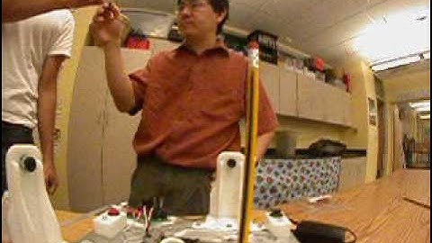 Embedded DVS pencil balancer at the Telluride Neuromorphic Workshop