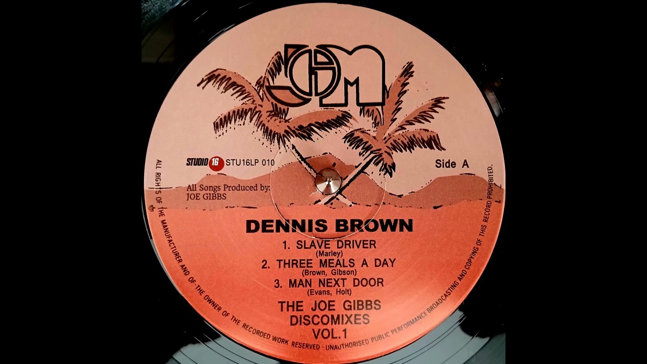 Joe Gibbs レーベル Dennis Brown 8枚セット DENNIS BROWN - Three Meals A Day EXTENDED - YouTube