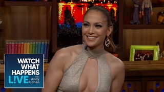 Jennifer Lopez Teaches Andy How to Use Handcuffs | Teach Me Your Talent | WWHL