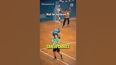 This Handball Play Was As Tough As It Gets #basketball #shorts  #viralvideo  #trending