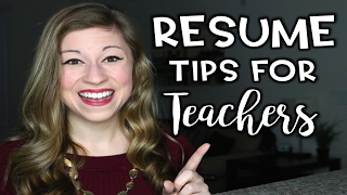 Resume Tips for Teachers | That Teacher Life Ep 29