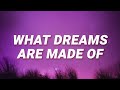 Brent Morgan - What Dreams Are Made Of (Lyrics)